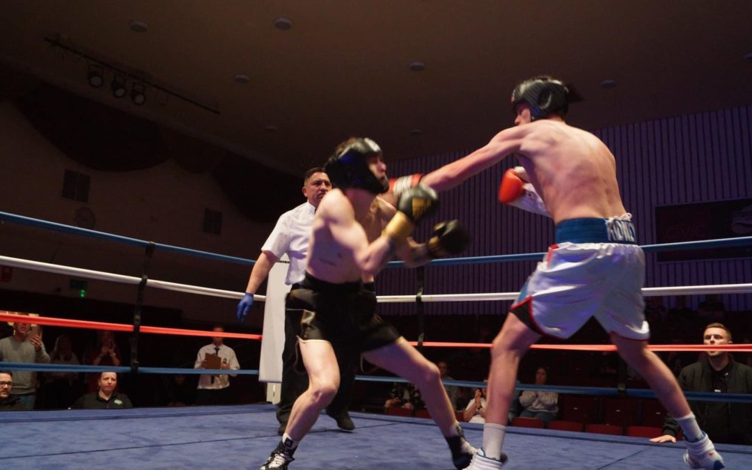 Charity boxing match shot 1