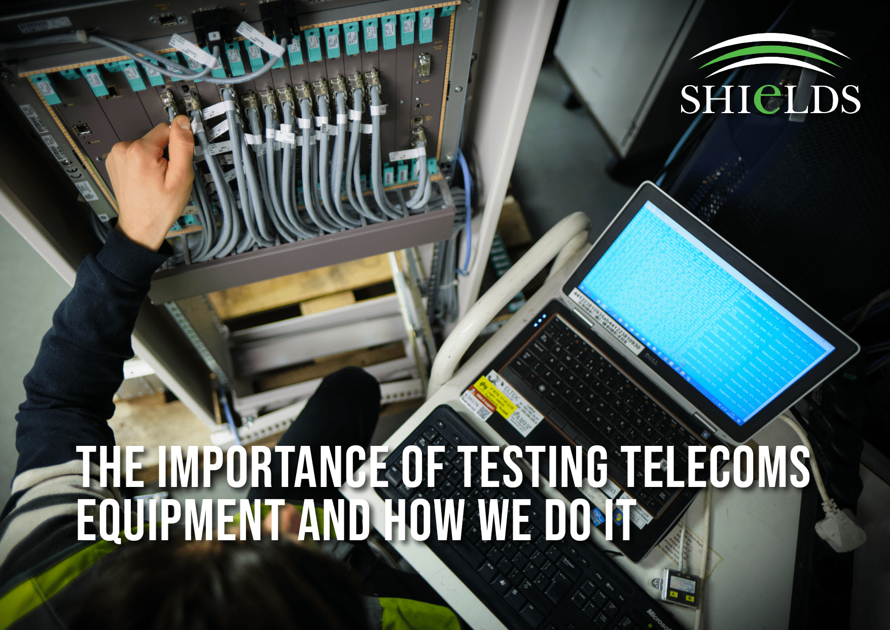 The importance of testing telecoms equipment and how we do it blog graphic header image