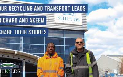 Our UK recycling and transport leads, Richard and Akeem, share their stories