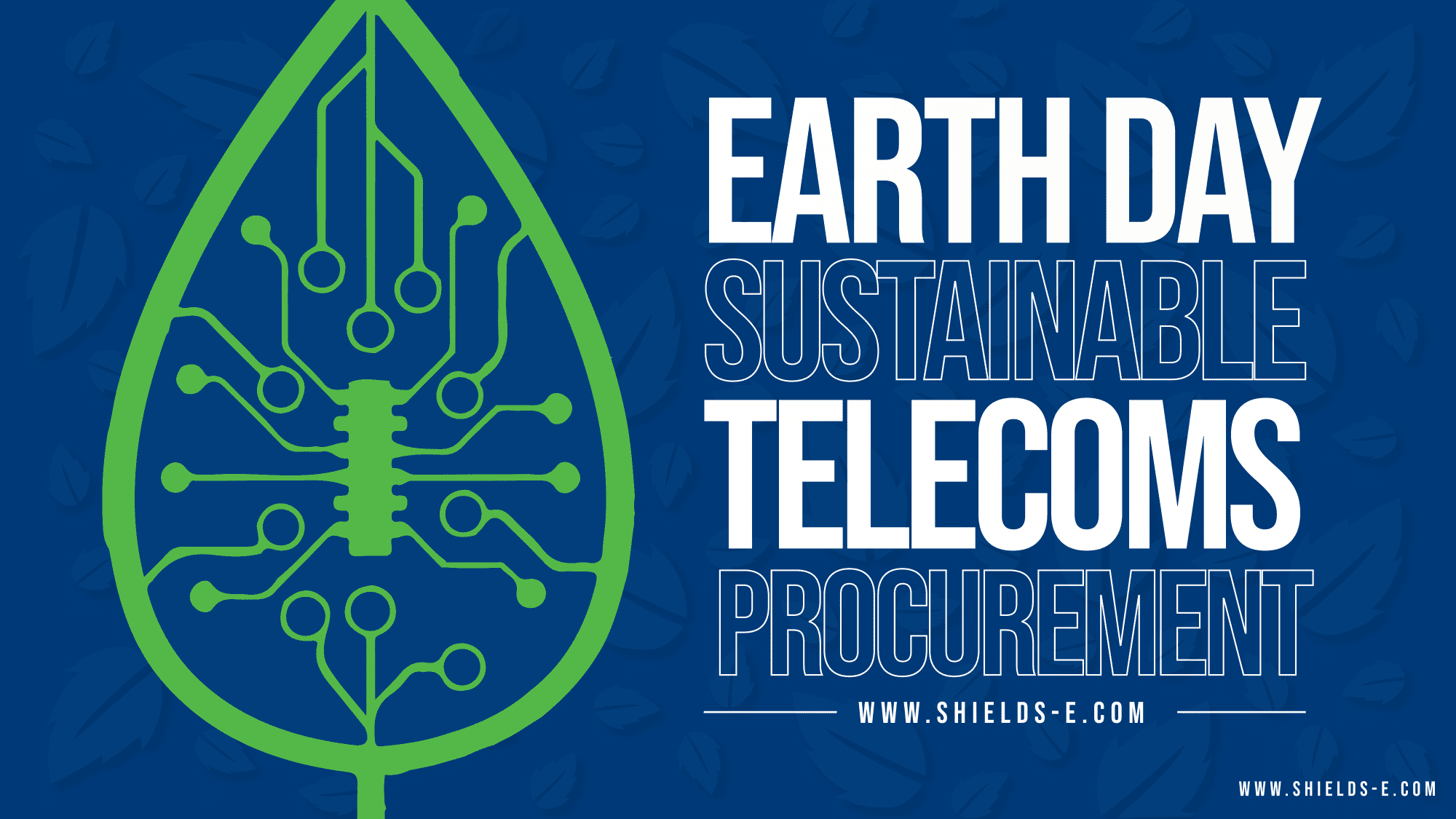 Earth Day and sustainable telecoms procurement
