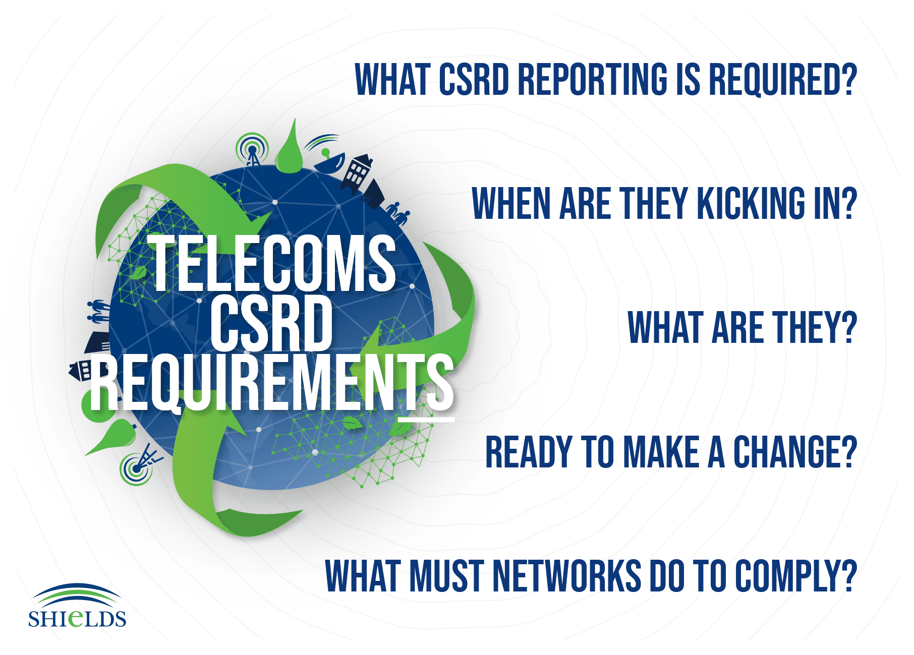 Blog Header Image for Blog Called: What does the CSRD mean for Telecoms?